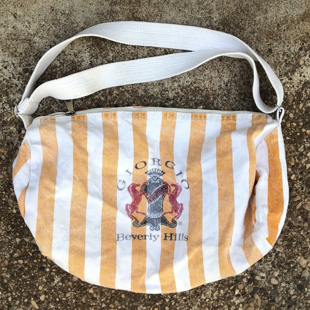Vintage 90’s Giorgio Beverly Hills Canvas Tote Bag